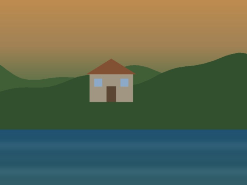 Cyclistes sur la Velo Francette au camping de Ménil, Mayenne